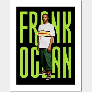 Frank Ocean With Text Posters and Art